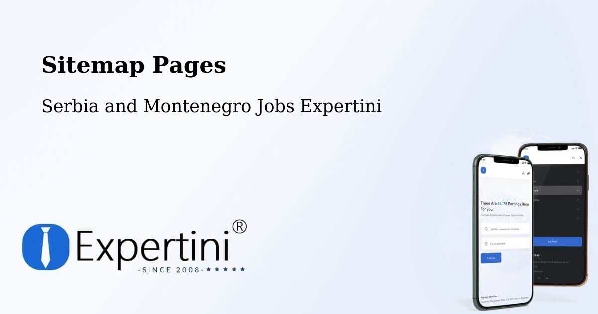Sitemap Pages - Chambly - Serbia and Montenegro Jobs Expertini